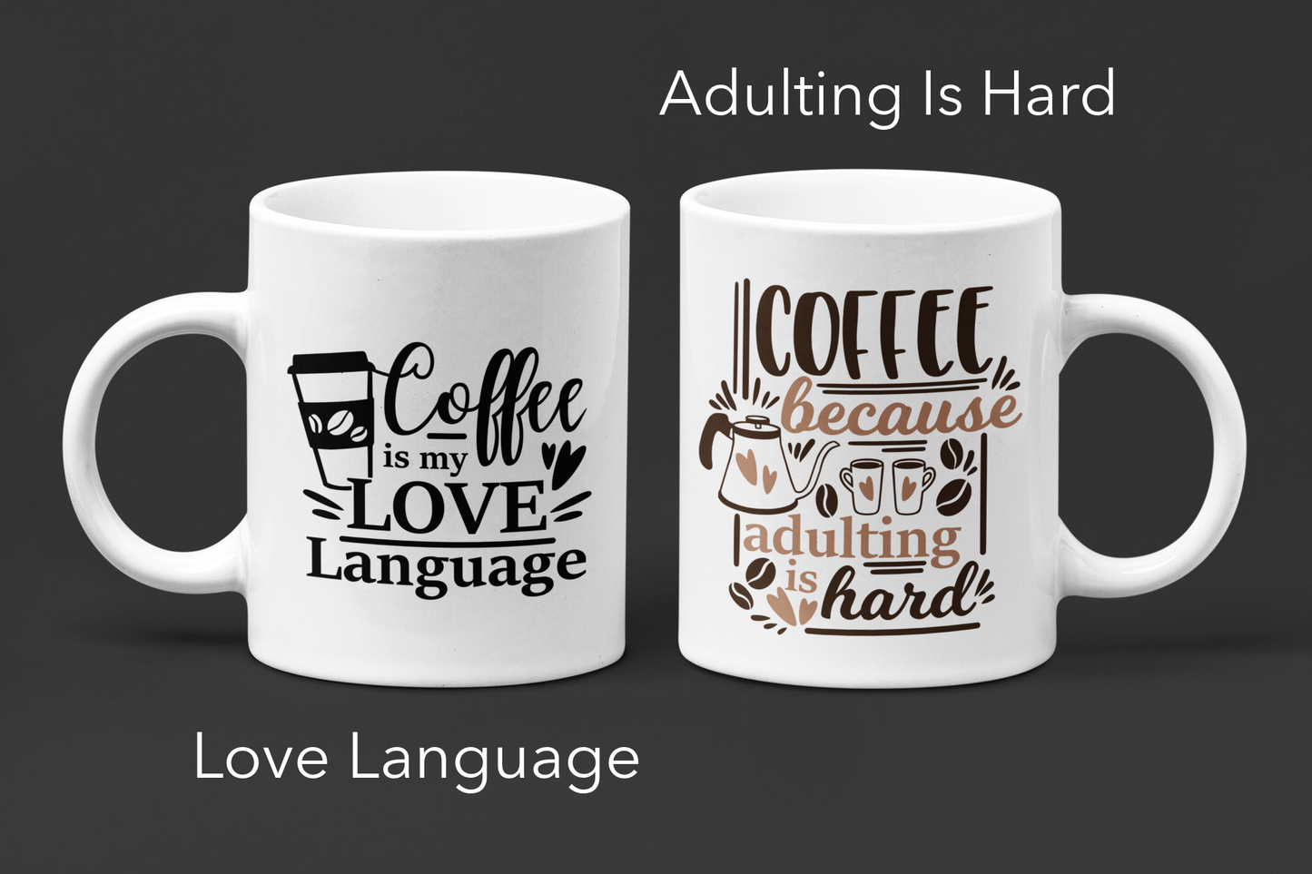 Coffee Themed Mugs