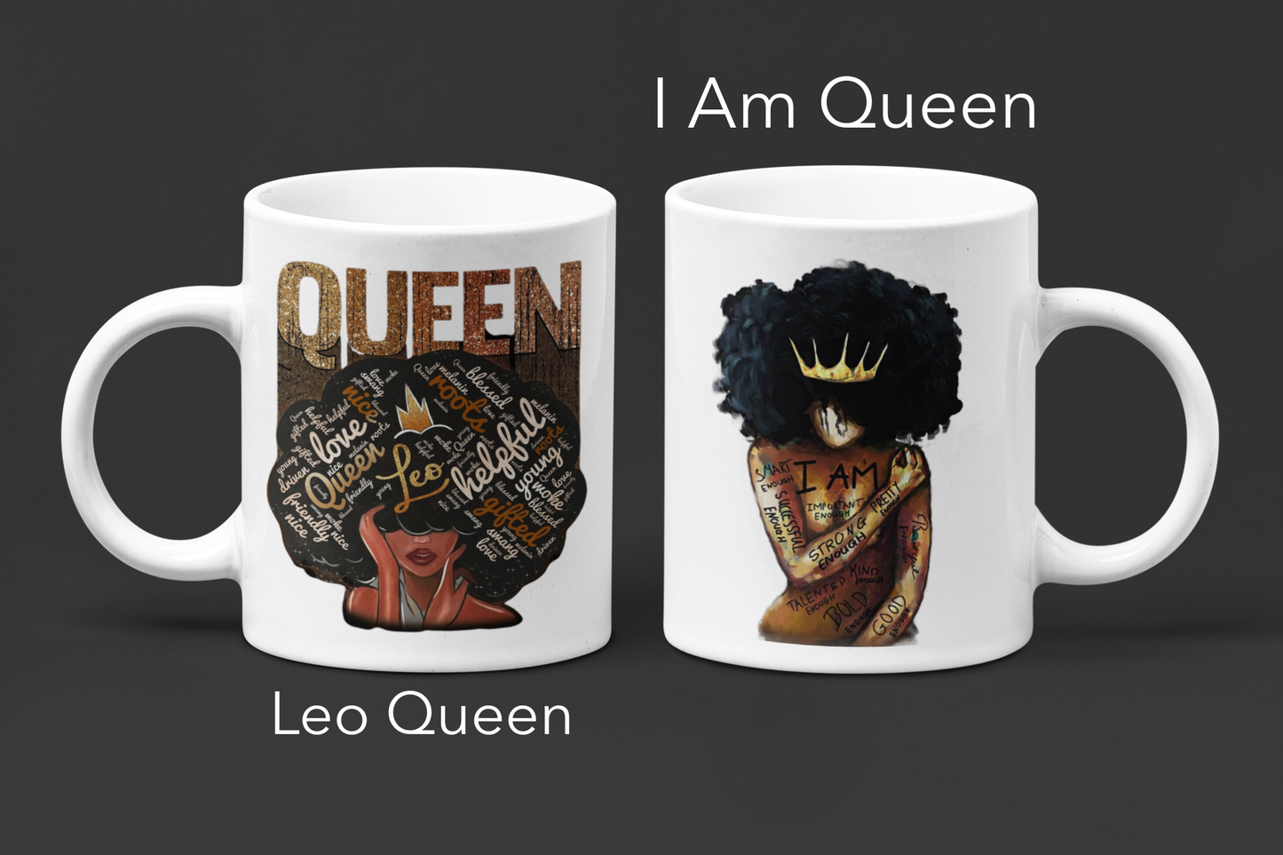 Black Queen Mugs